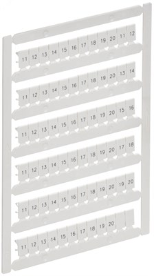 ARMAFIX Маркер для CTS/CP 4мм2 "11-20" IEK AF-CT10D-M-004-02 - фото 244088