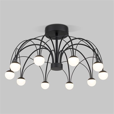 Потолочный светодиодный светильник Ragno 90035/10  LED черный a069307 - фото 246190