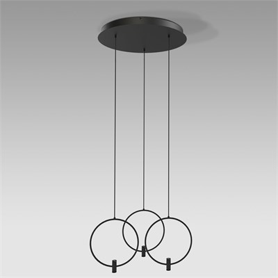 Подвесной светильник 50257/3 LED черный a065627 - фото 248535