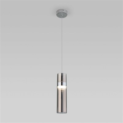 Подвесной светильник 50244/1 LED хром/дымчатый a061289 - фото 250057