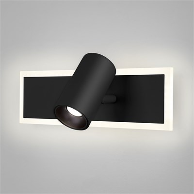 Настенный светодиодный светильник 20127/1 LED черный a058689 - фото 250916