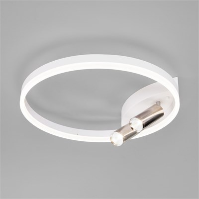 Умный потолочный светильник Eurosvet Luminari 90247/3 90247/3 белый/хром Smart a055665 - фото 251663