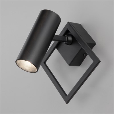 Настенный светодиодный светильник 20091/1 LED черный a051699 - фото 252148