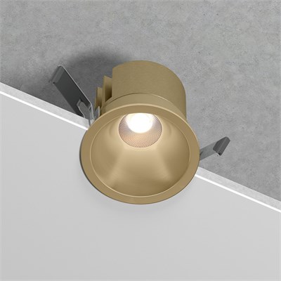 Светильник встраиваемый светодиодный Forte 15W 4000K латунь 25071/LED a069411 - фото 254502