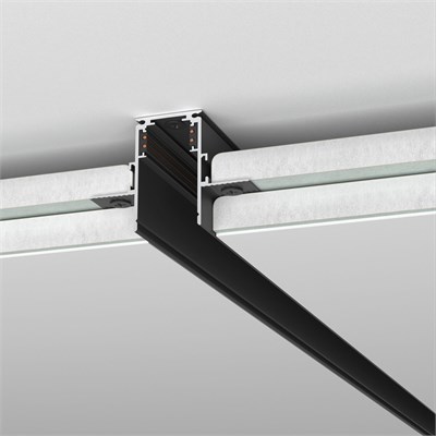 Slim Magnetic Шинопровод встраиваемый под ГКЛ 12,5мм (черный) (3м) 85208/00 85208/00 a067497 - фото 255053