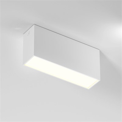 Светильник потолочный светодиодный 10W 3000K белый Block 25109/LED a066996 - фото 255364