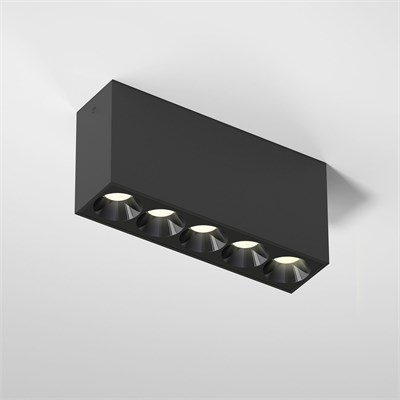 Светильник потолочный светодиодный 10W 3000K черный Block 25108/LED a066994 - фото 255370
