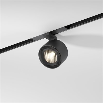 Slim Magnetic Трековый светильник 10W 4000K Stens (чёрный) 85198/01 a066699 - фото 255410
