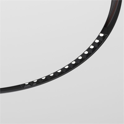 Slim Magnetic Трековый светильник для радиусного шинопровода 12W 4200K Intenso чёрный Ø 800мм 85184/01 a066512 - фото 255547