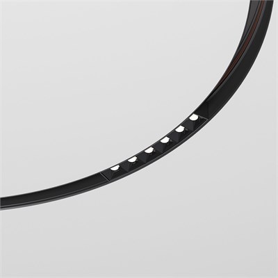 Slim Magnetic Трековый светильник для радиусного шинопровода 6W 4200K Intenso чёрный Ø 800мм 85183/01 a066511 - фото 255551