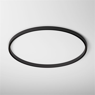 Slim Magnetic Накладной радиусный шинопровод черный ⌀ 1200мм 85161/00 a066498 - фото 255571