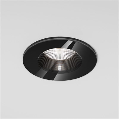 Cветильник встраиваемый светодиодный 7W 4000 черный 25096/LED a066136 - фото 255798