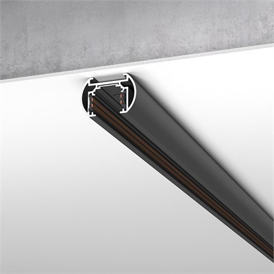 Шинопровод накладной черный 2 м Slim Magnetic 85133/00 a064722 - фото 256721