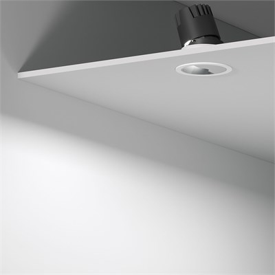 Точечный светодиодный светильник 10W 4000K белый/хром 25090/LED a064611 - фото 256762