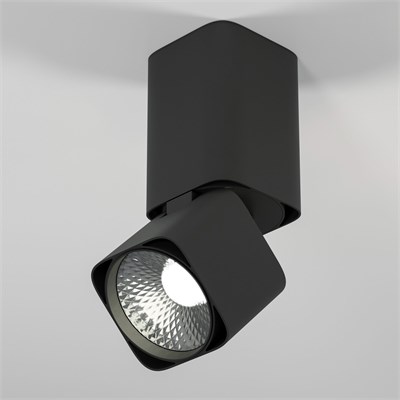 Светильник потолочный поворотный светодиодный Cubus 10W 4000K чёрный 25043/LED a063682 - фото 257419