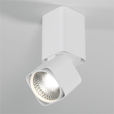 Светильник потолочный поворотный светодиодный Cubus 10W 4000K белый 25043/LED a063681 - фото 257423