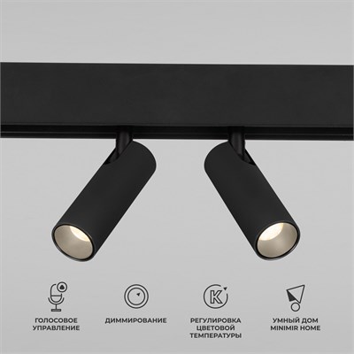 Умный трековый светильник 14W 2700-6500K Dim Dual  Slim Magnetic 85056/01 a063528 - фото 257574