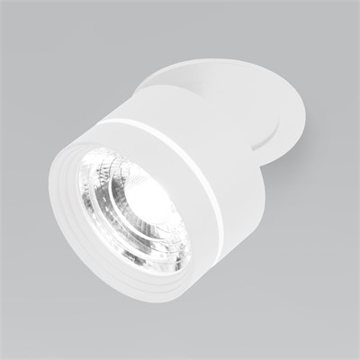 Встраиваемый поворотный светодиодный светильник 8W 4200K белый 25035/LED a062933 - фото 257837