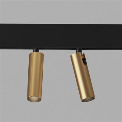 Трековый светильник 14W 4200K Dual латунь Slim Magnetic 85046/01 a062852 - фото 257968