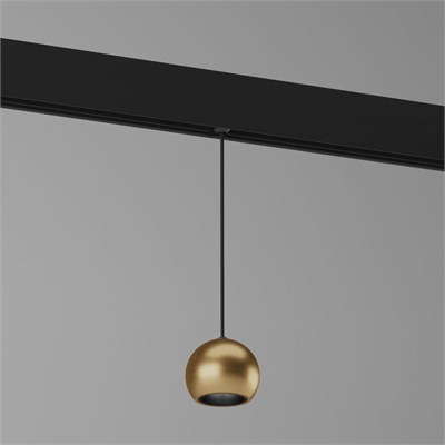 Трековый светильник 5W 4200K Event латунь Slim Magnetic 85040/01 a062804 - фото 257990