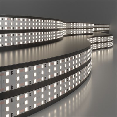 Лента светодиодная 360 LED 26 Вт IP20 трехрядная 4200К дневной белый 2835 24V 360Led 26W IP20 a062579 - фото 258032