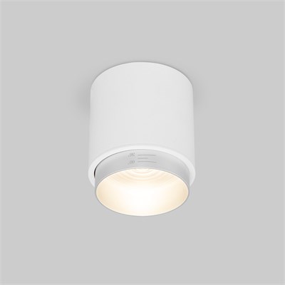 Потолочный светодиодный светильник Cors 25032/LED 10W 4200K белый/серебро a062387 - фото 258100