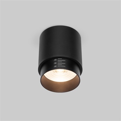 Потолочный светодиодный светильник Cors 25032/LED 10W 4200K чёрный a062384 - фото 258111