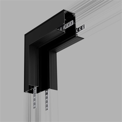 Коннектор угловой внутренний для встраиваемого шинопровода Slim Magnetic 85093/11 a062188 - фото 258140