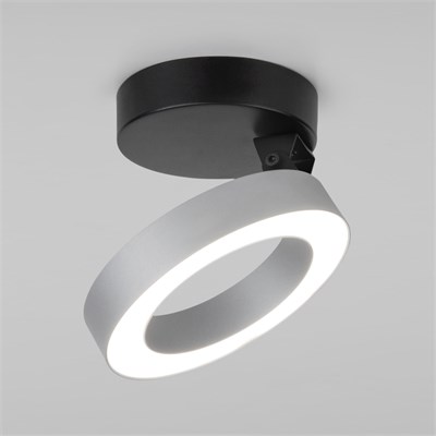 Накладной светодиодный светильник Spila серебро 25105/LED a060186 - фото 258647