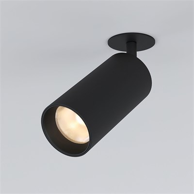 Встраиваемый светодиодный светильник Diffe черный 25066/LED a058211 - фото 259125