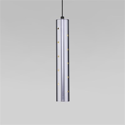 Подвесной светодиодный светильник 50214/1 LED хром a055666 - фото 259952