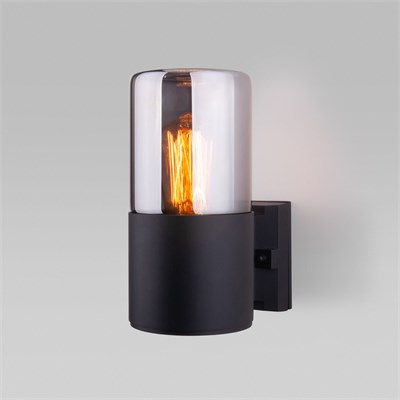 Уличный настенный светильник Roil чёрный IP54 35125/U a055630 - фото 259996