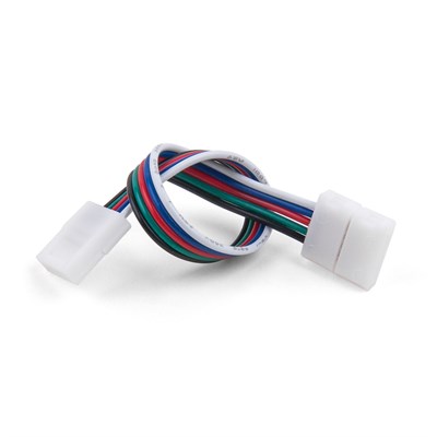 Коннектор для лент 5050+5050 24V 60Led 14,4W IP20 RGBW, 5050 24V 60Led 14,4W IP20 RGBW гибкий двусторонний (10шт) a053704 a053704 - фото 260234