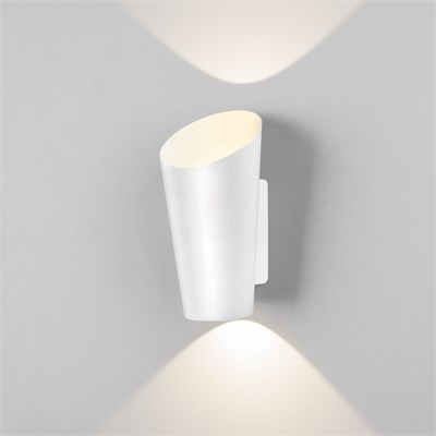 Уличный настенный светодиодный светильник Tronc IP54 1539 TECHNO LED белый a053447 - фото 260378