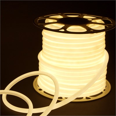 Светодиодный гибкий неон 220 В 9.6 Вт/м 144 Led/м 2835 IP67, круглый дневной белый 4200 K, 50 м Гибкий неон 220V 9,6W 144Led 2835 IP67 круглый дневной белый, 50 м a052996 - фото 260578