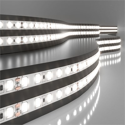 Светодиодная лента 24 В 9,6 Вт/м 120 Led/м 2835 IP20, дневной белый 4200K, 5 м Лента светодиодная 24V 9,6W 120Led 2835 IP20 дневной белый, 5м a052960 - фото 260672