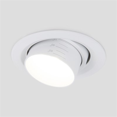 Встраиваемый точечный светодиодный светильник 9920 LED 15W 4200K белый a052463 - фото 260804