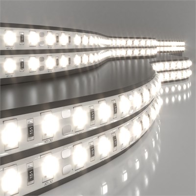 Светодиодная лента 12 В 14,4 Вт/м 60 Led/м 5050 IP65, дневной белый 4200К, 5 м Лента светодиодная 12V 14,4W 60Led 5050 IP65 дневной белый, 5м a050575 - фото 260977