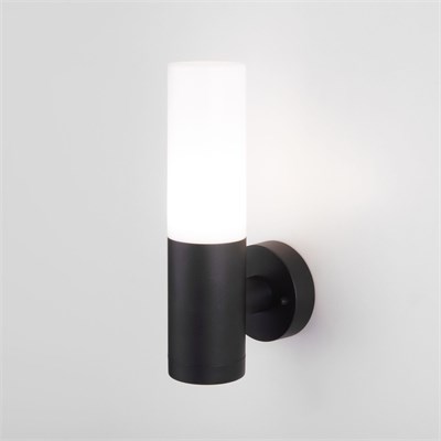 Настенный уличный светильник чёрный IP54 1418 TECHNO a049717 - фото 261231