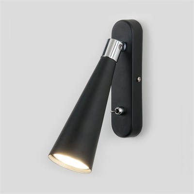 Настенный светильник Horn GU10 SW чёрный Horn GU10 SW чёрный (MRL 1010) a047874 - фото 261518