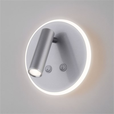 Настенный светодиодный светильник Tera LED серебро Tera LED серебро (MRL LED 1014) a043969 - фото 261825