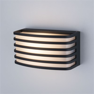 Настенный уличный светильник 1409 TECHNO черный IP54 1409 TECHNO чёрный a043950 - фото 261856