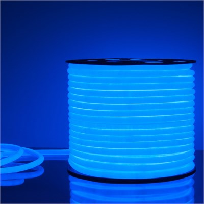 Светодиодный гибкий неон 220 В 9.6 Вт/м 144 Led/м 2835 IP67, круглый синий, 50 м Гибкий неон 220V 9,6W 144Led 2835 IP67 круглый синий, 50 м a043550 - фото 261888