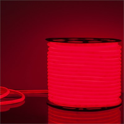 Светодиодный гибкий неон 220V 9.6W/м 144Led/м 2835 IP67 круглый, красный, 50 м Гибкий неон 220V 9,6W 144Led 2835 IP67 круглый красный, 50 м a043549 - фото 261894