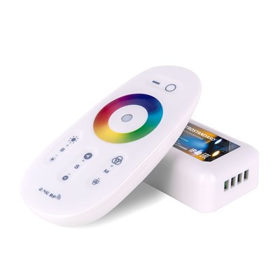 Сенсорный контроллер для светодиодной ленты RGB с ПДУ 12V (радио) IP40 LSC 010 a042958 - фото 261965