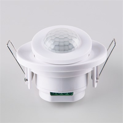Инфракрасный датчик движения 8м 1200W 360° IP20 SNS-M-12 белый a041244 - фото 262336