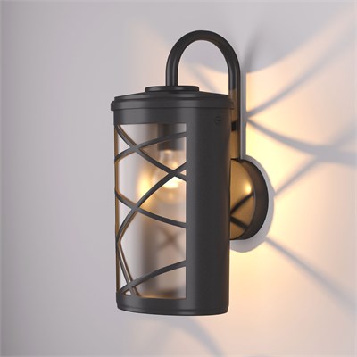 Уличный настенный светильник Premier D IP44 GL 1017D черный a039856 - фото 262521