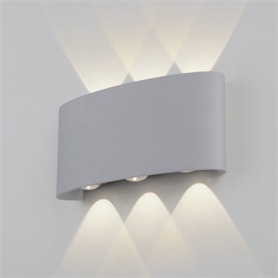 Пылевлагозащи<wbr>щенный светодиодный светильник Twinky Trio серый IP54 1551 Techno LED серый a038417 - фото 262704
