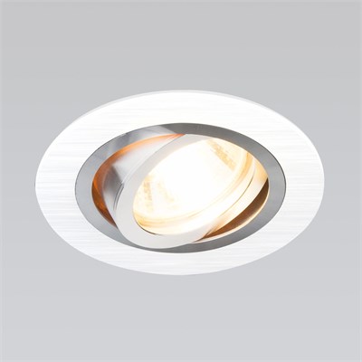 Алюминиевый точечный светильник 1061/1 MR16 WH белый a036415 - фото 262808