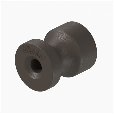 Изоляторы 100 шт мокко матовый Vintage W6433414 a064920 - фото 263357